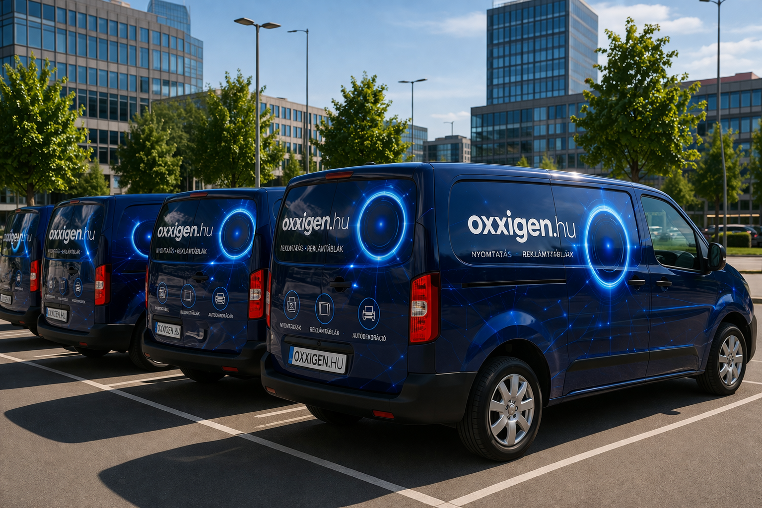 Céges flotta dekoráció