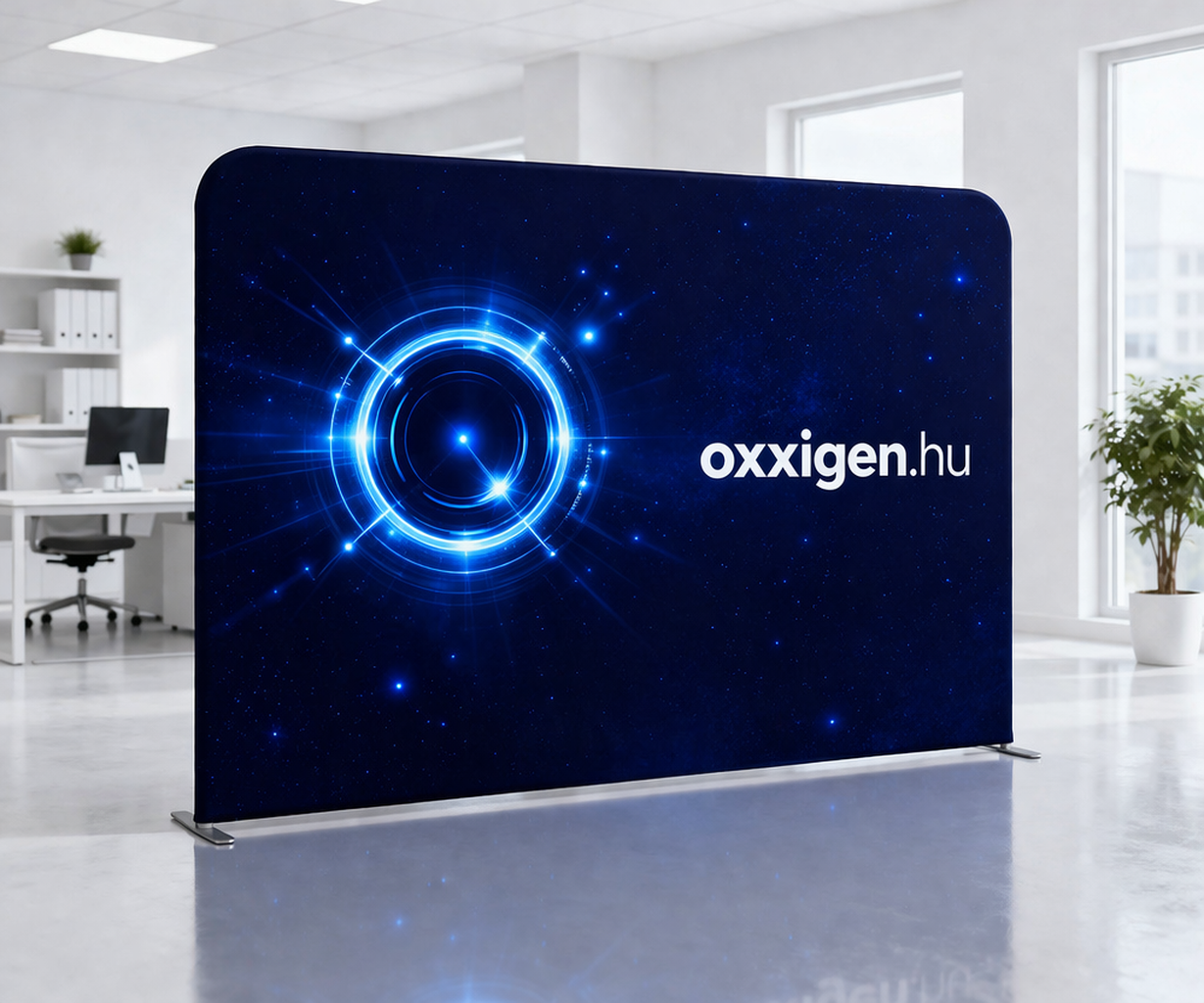 Textilfal irodai környezetben