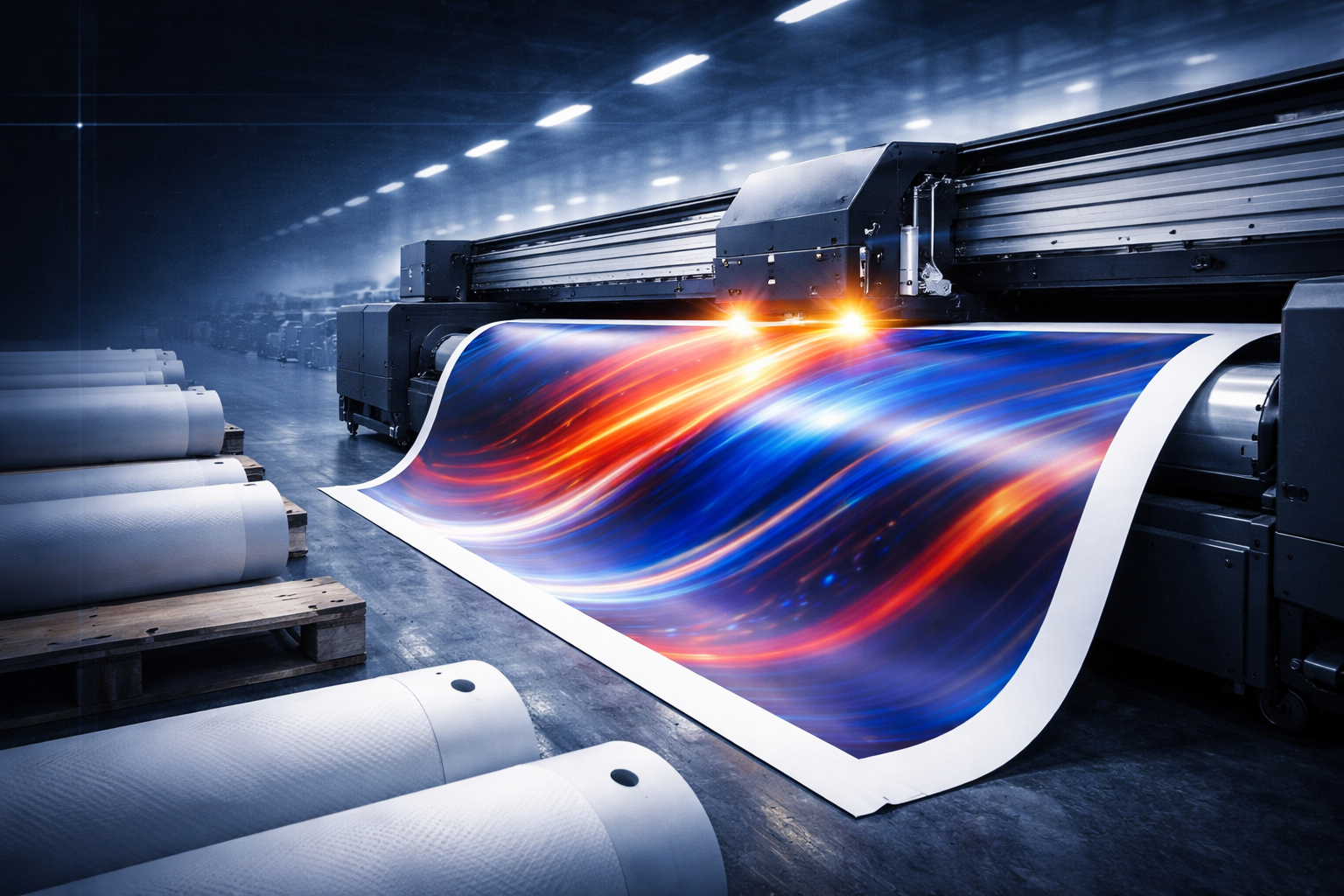 Plakátnyomtatási folyamat